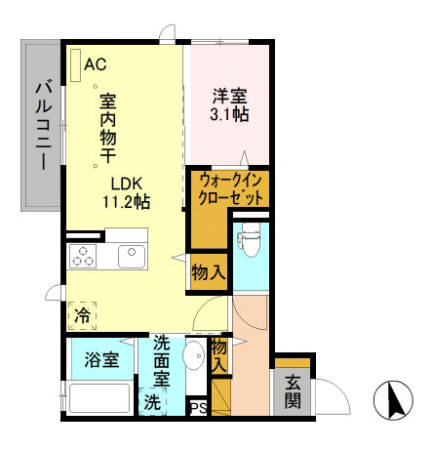 Ｊ—Ｒｏｏｍ妃参番館東之門_間取り_0