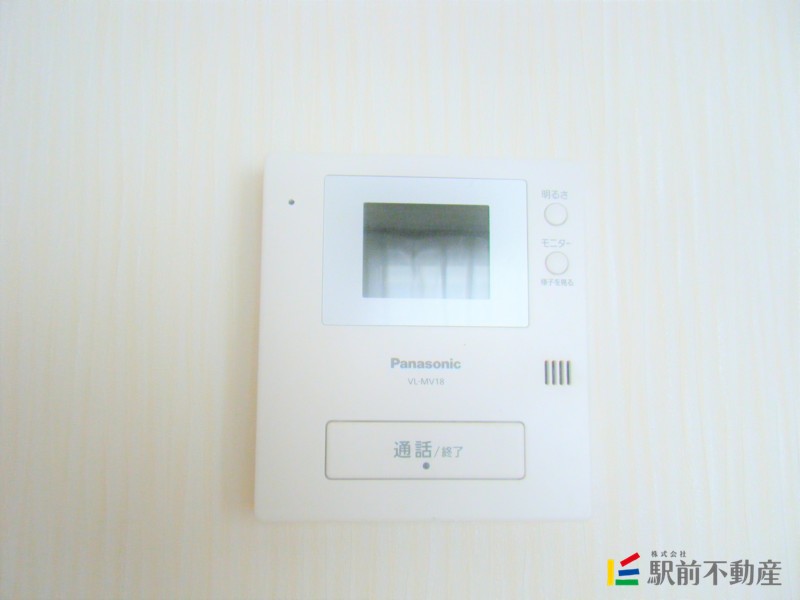 セキュリティ　お客様の顔が見えて安心ですね