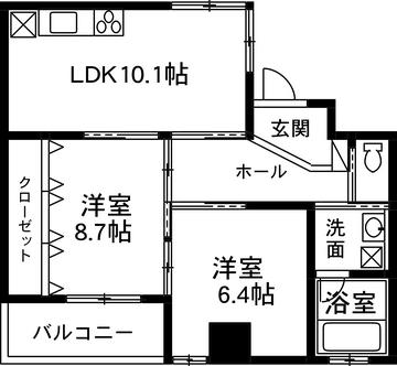 ピアビルの間取り