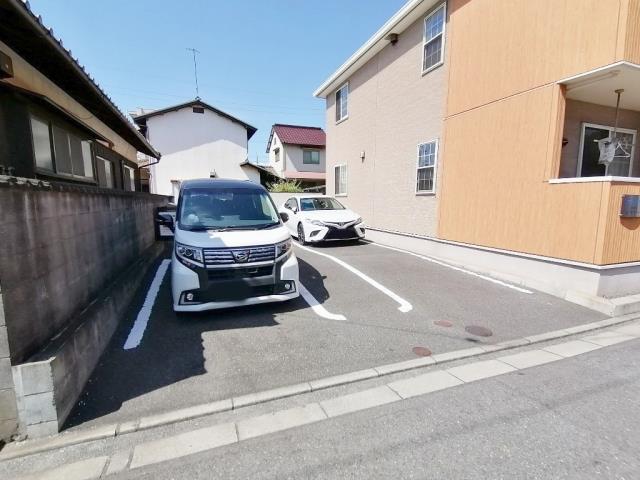駐車場　眺望