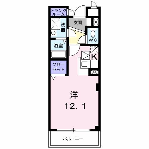 プライドの間取り