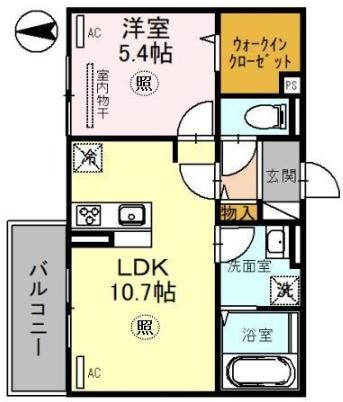 アトラエンテ御崎公園の間取り