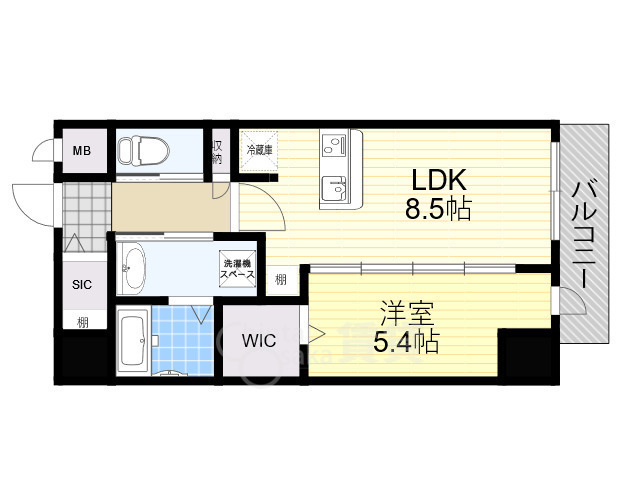 エールグラン豊中本町の間取り