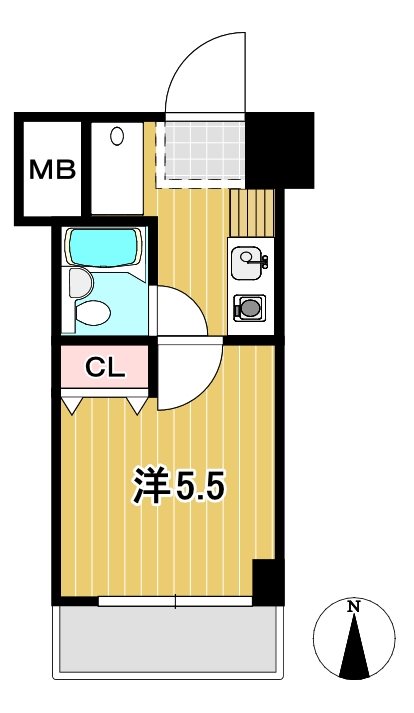 コンフォルト日立の間取り