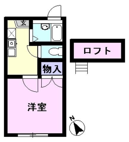 パール南柏の間取り