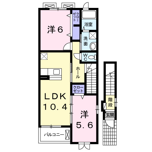 ブライリーデの間取り