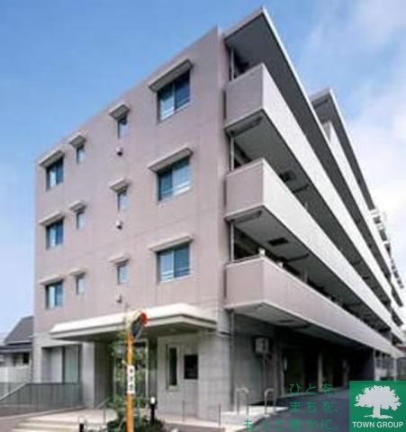 大田区北千束のマンションの建物外観