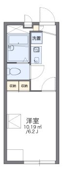 羽村市川崎のマンションの間取り