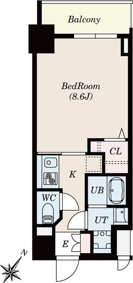 安城市相生町のマンションの間取り