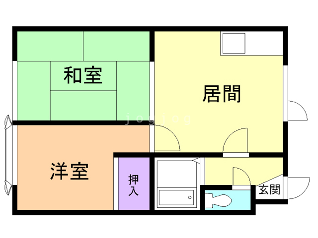 メゾン見山Ａの間取り