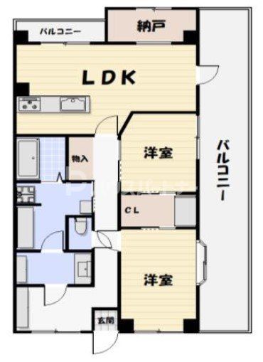 アドバンス新検見川の間取り