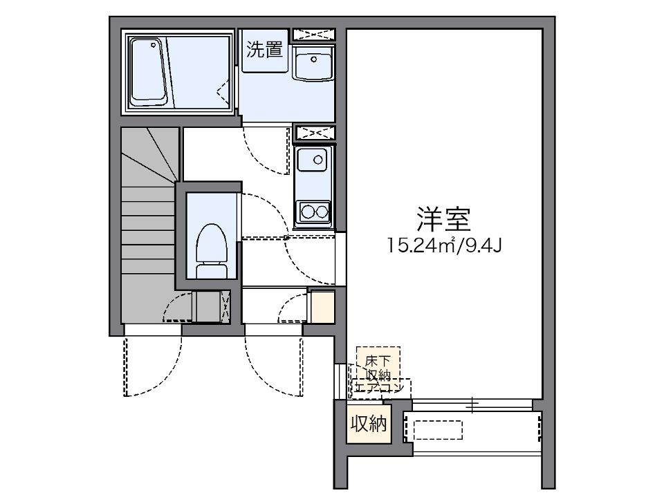 レオネクストＦＥＲＩＯ瀬田の間取り