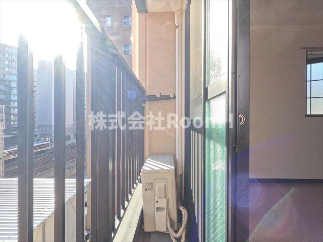 バルコニー　陽当たり良好なバルコニーです