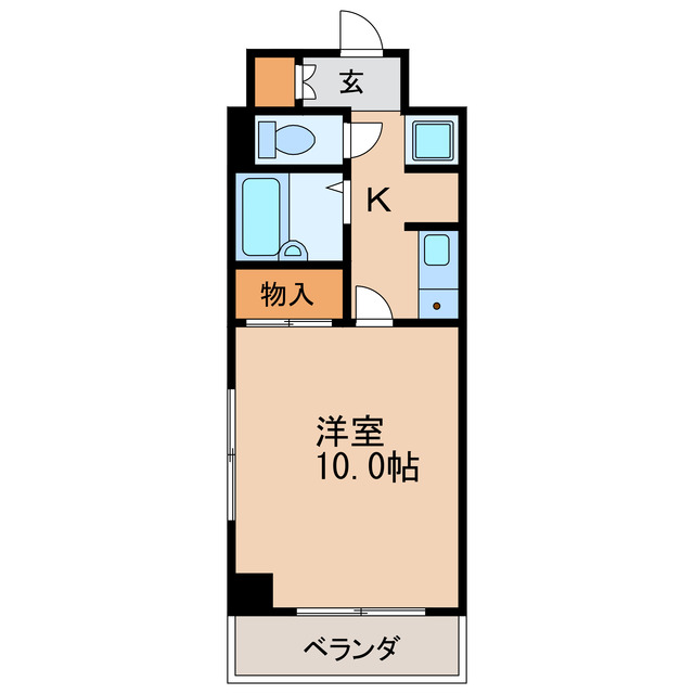 メイセイハイツIIの間取り