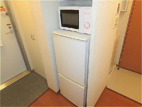 その他　電子レンジ、冷蔵庫完備