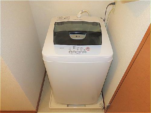 その他設備　洗濯機も付いています