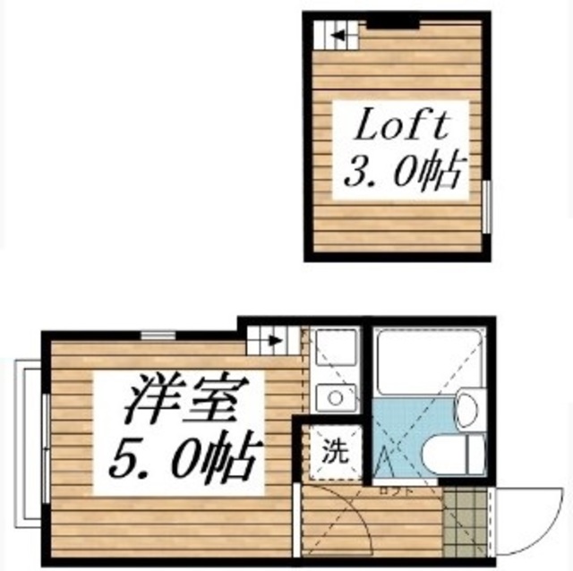 エスペランサ町屋の間取り