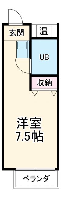 名古屋市昭和区広路町のマンションの間取り