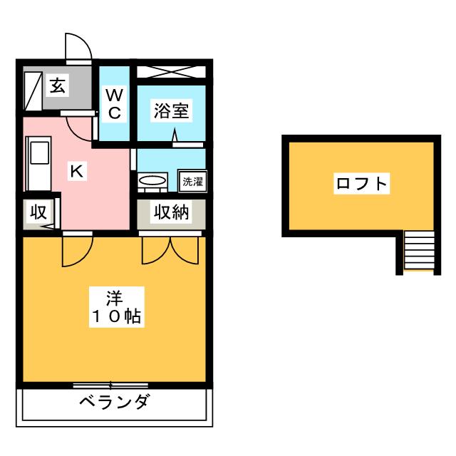 モンサンミッシェルの間取り