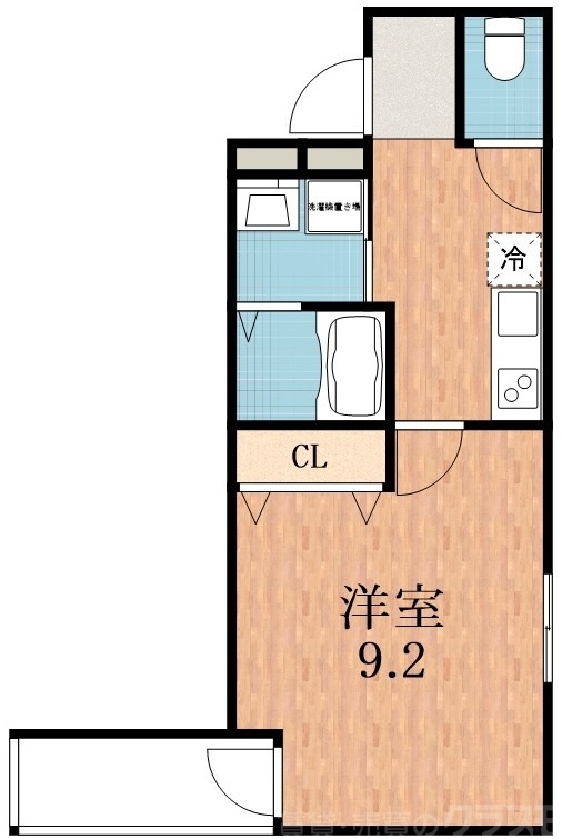 フジパレス今川公園III番館の間取り