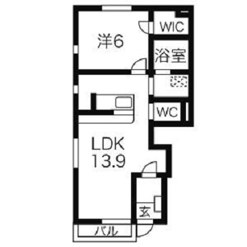 オレンジのやねの間取り