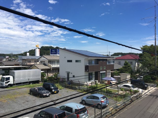 【東松山市六軒町のアパートの眺望】