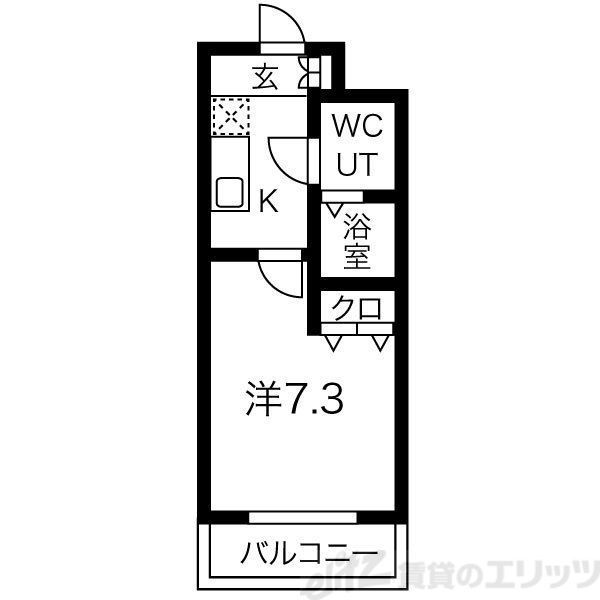 アリビオ千里豊津の間取り