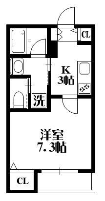 豊島区南長崎のマンションの間取り