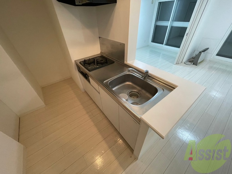 キッチン　キッチンはスペースも広々していて使いやすそうですよ！