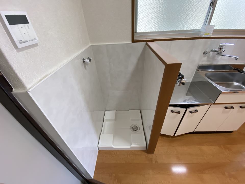 その他設備　室内洗濯機置場です