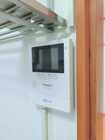 セキュリティ　TV付きインターホンでセキュリティ面も安心です