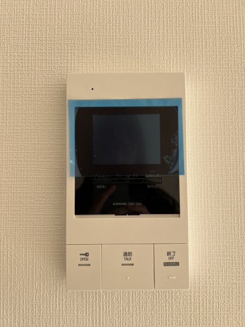 セキュリティ　同物件別号室の写真です。