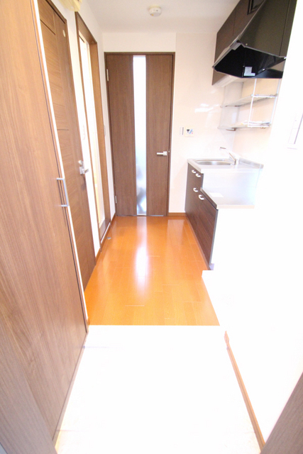 玄関　玄関からの眺め