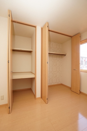 収納　十分な収納スペースがあります