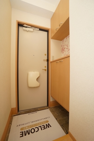 玄関　明るい玄関です