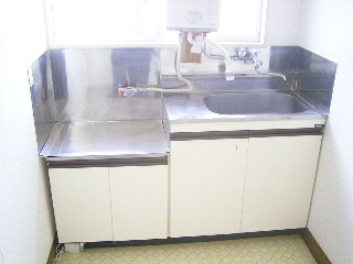 キッチン　別号室の写真です