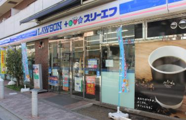 コンビニ　ローソン・スリーエフ戸越四丁目北店（コンビニ）まで103m
