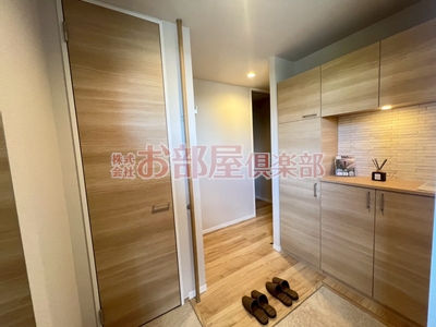 玄関　ゆったりとした玄関です