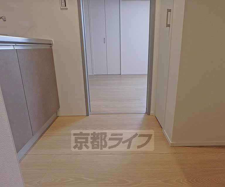 その他部屋・スペース　玄関から室内を見た様子です。