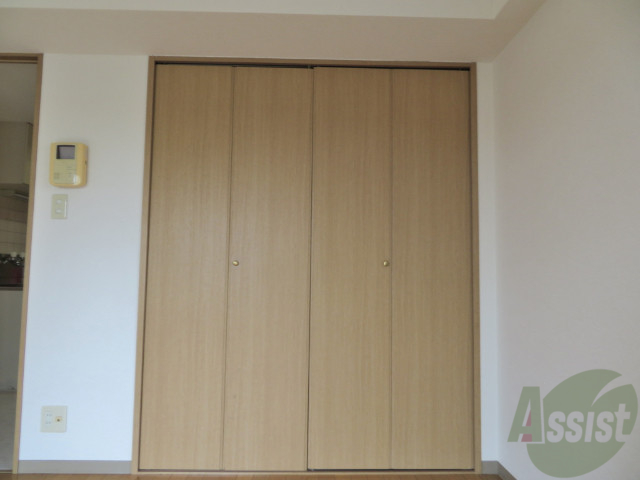 収納　収納はこちらのクローゼットになりますね。