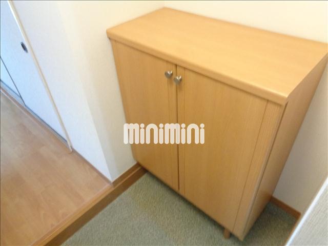 玄関　玄関、シューズボックス付いてます