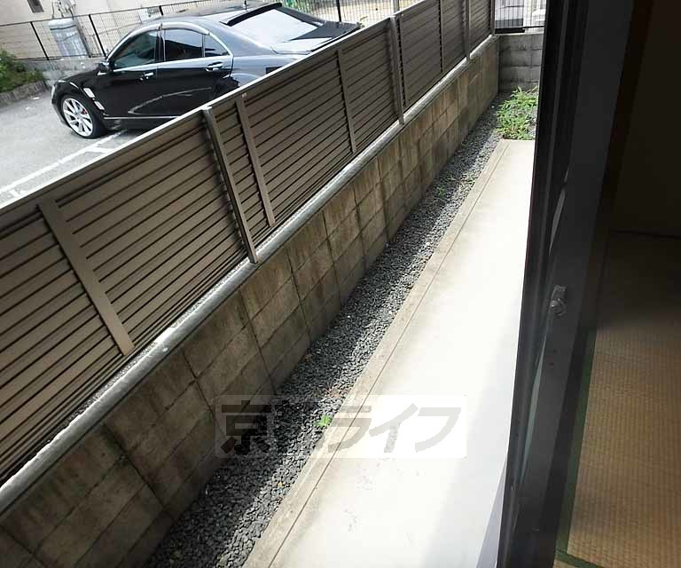 バルコニー　１階ベランダです