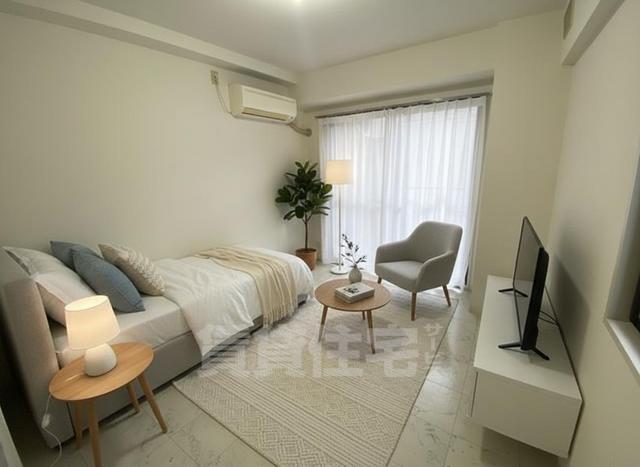 居室・リビング　この画像内の家具は画像生成AIを利用しています