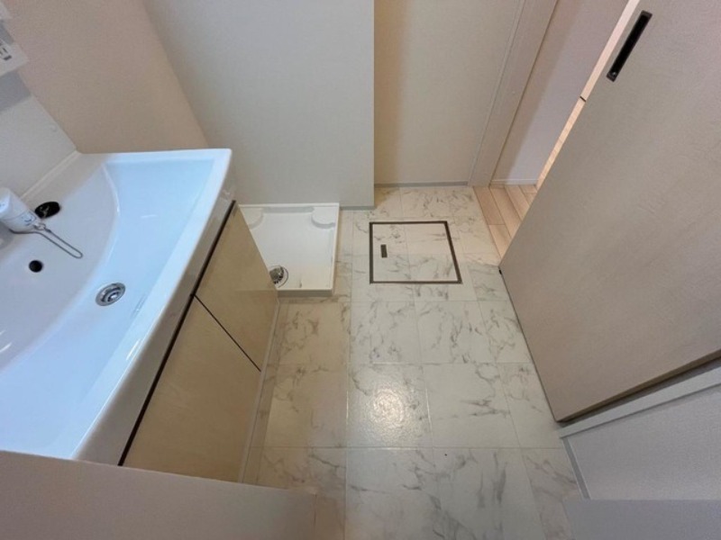 洗面設備　図面と現状に相違がある場合には現状を優先