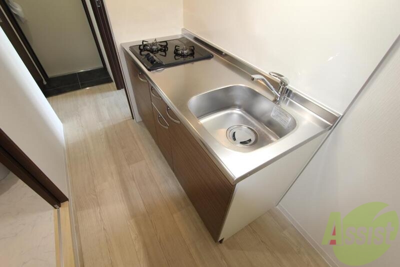 キッチン　キッチン広々料理もはかどります。