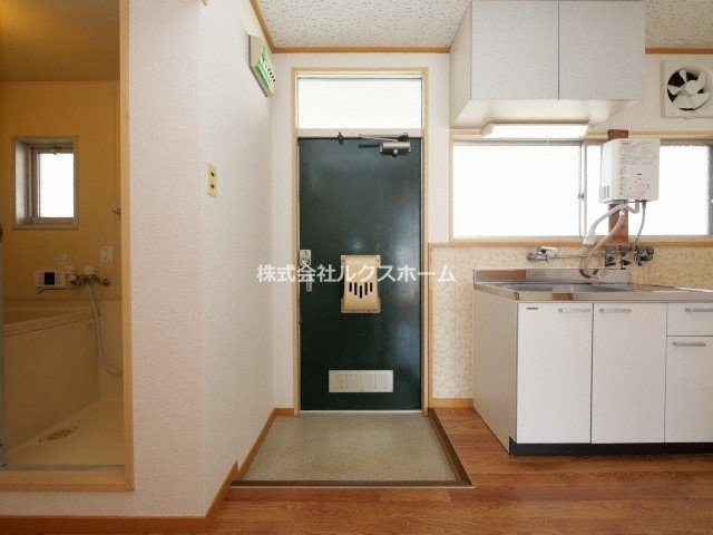 玄関　明るい玄関です