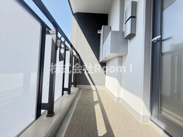 バルコニー　バルコニーがあります