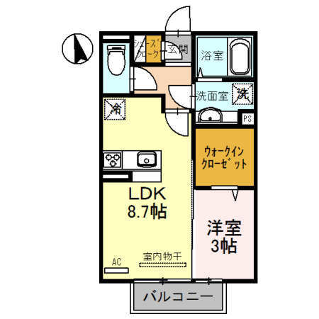 D-room園部の間取り写真