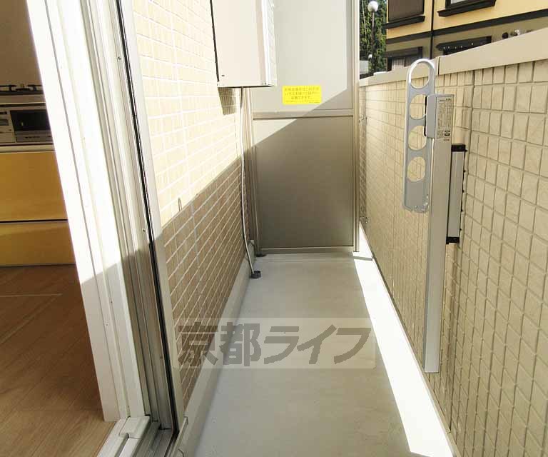 バルコニー　広々ベランダです。