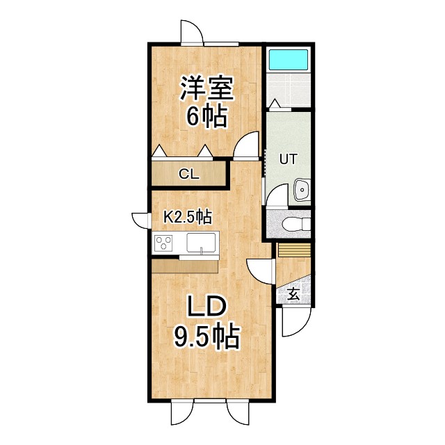 ヒナーレIIIの間取り